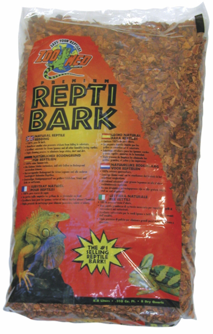 Zoo Med Premium ReptiBark Bedding Substrate  24 qt