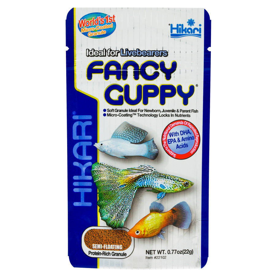 Hikari USA Tropical Fancy Guppy Granules Fish Food /0.77 oz